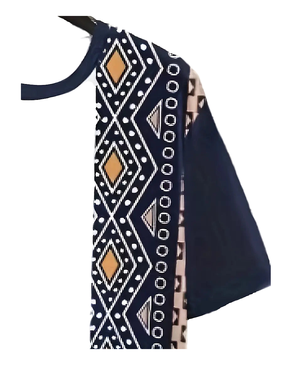Aztec Split Panel Tee