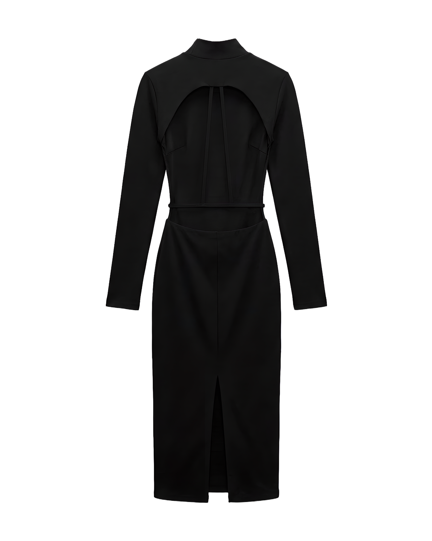 Open Back Cutout Midi Dress