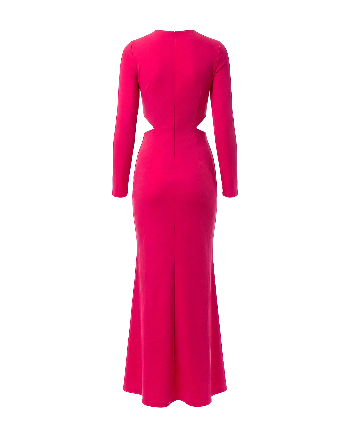 Cutout Waist Mermaid Maxi Dress