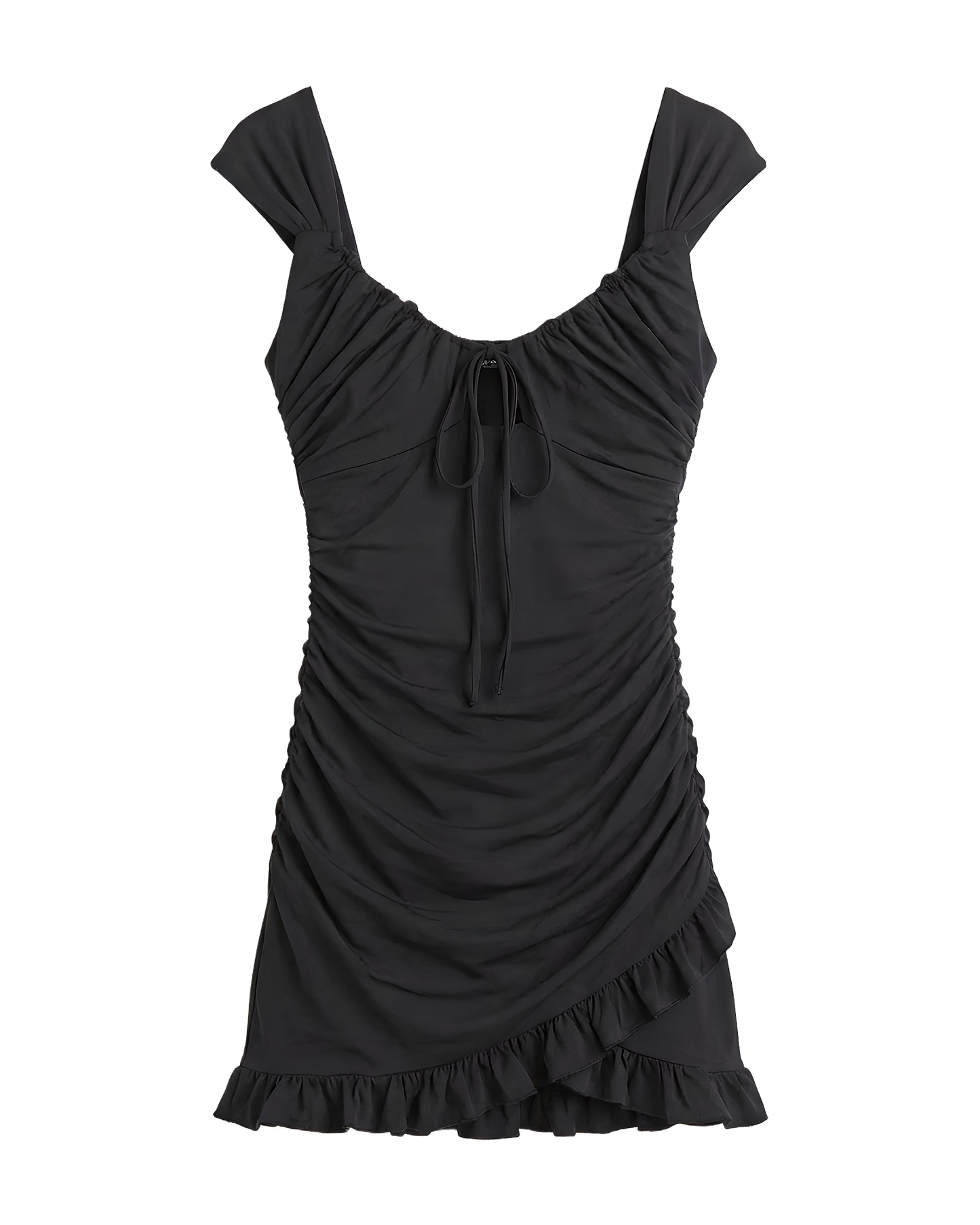 Ruched Sweetheart Mini Party Dress