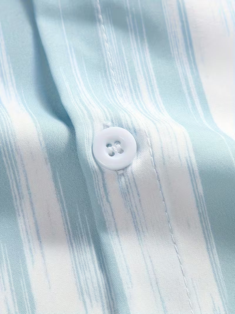 Brush Pattern Casual Shirt