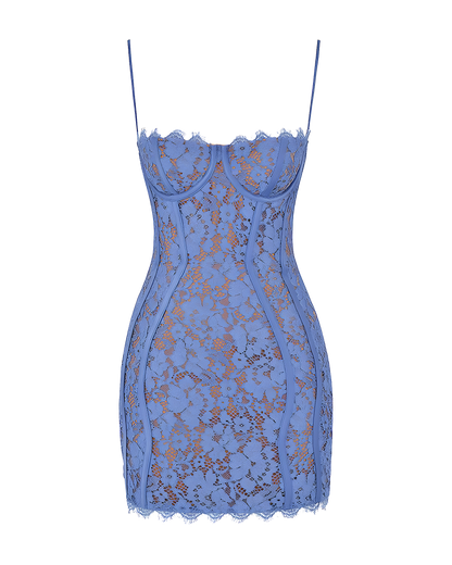 Lace Corset Bodycon Mini Dress