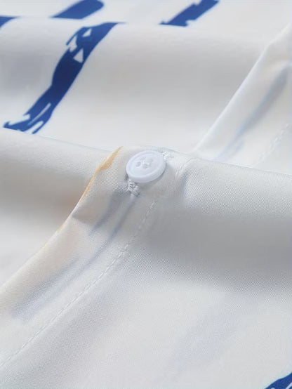 Tropical Leaf Casual Shirt
