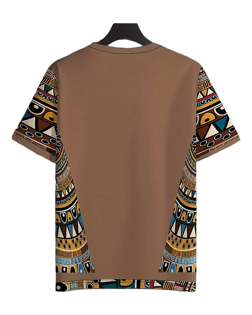 Earth Tone Tribe Sleeve Tee