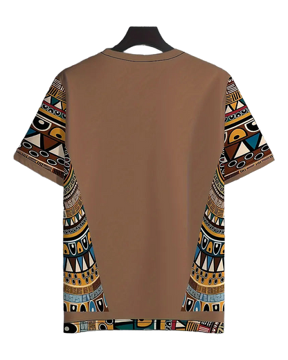Earth Tone Tribe Sleeve Tee