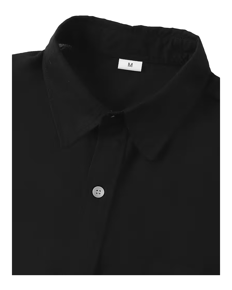 Relaxed Fit Short Sleeve Button Shirt