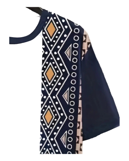 Aztec Split Panel Tee