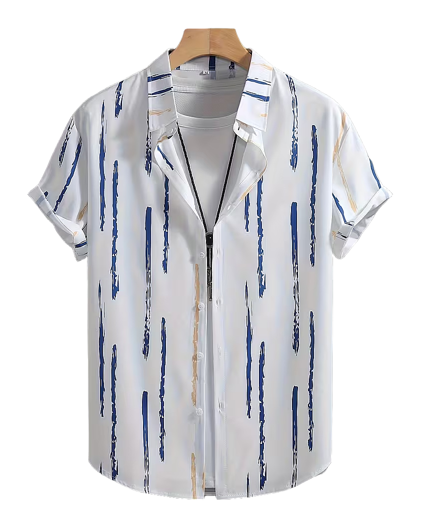 Tropical Leaf Casual Shirt