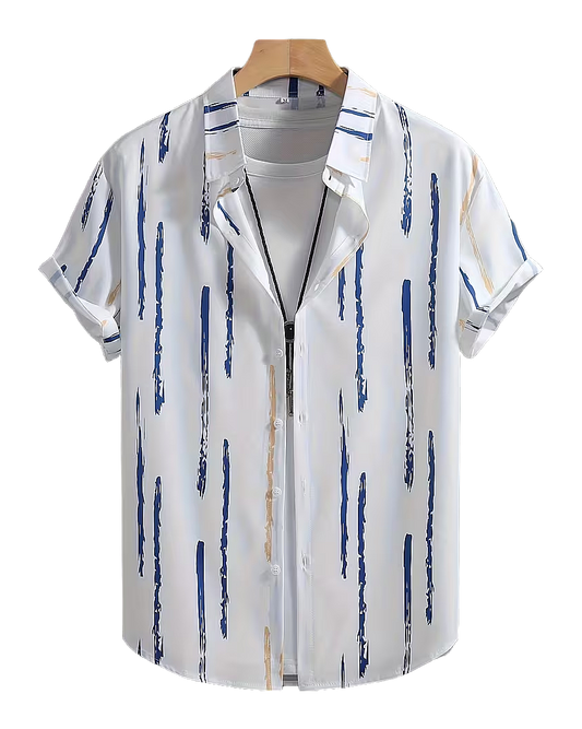 Tropical Leaf Casual Shirt