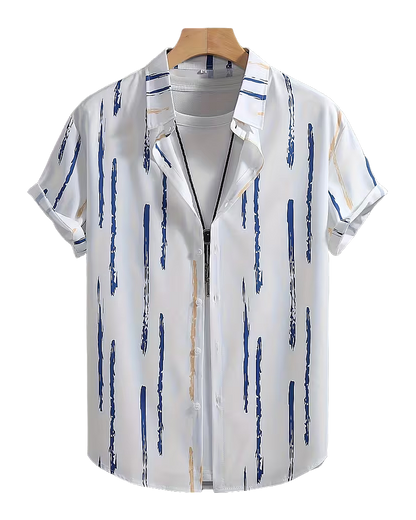 Tropical Leaf Casual Shirt