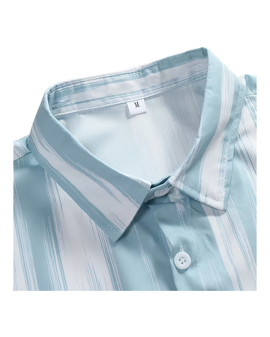 Brush Pattern Casual Shirt