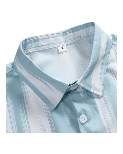 Brush Pattern Casual Shirt