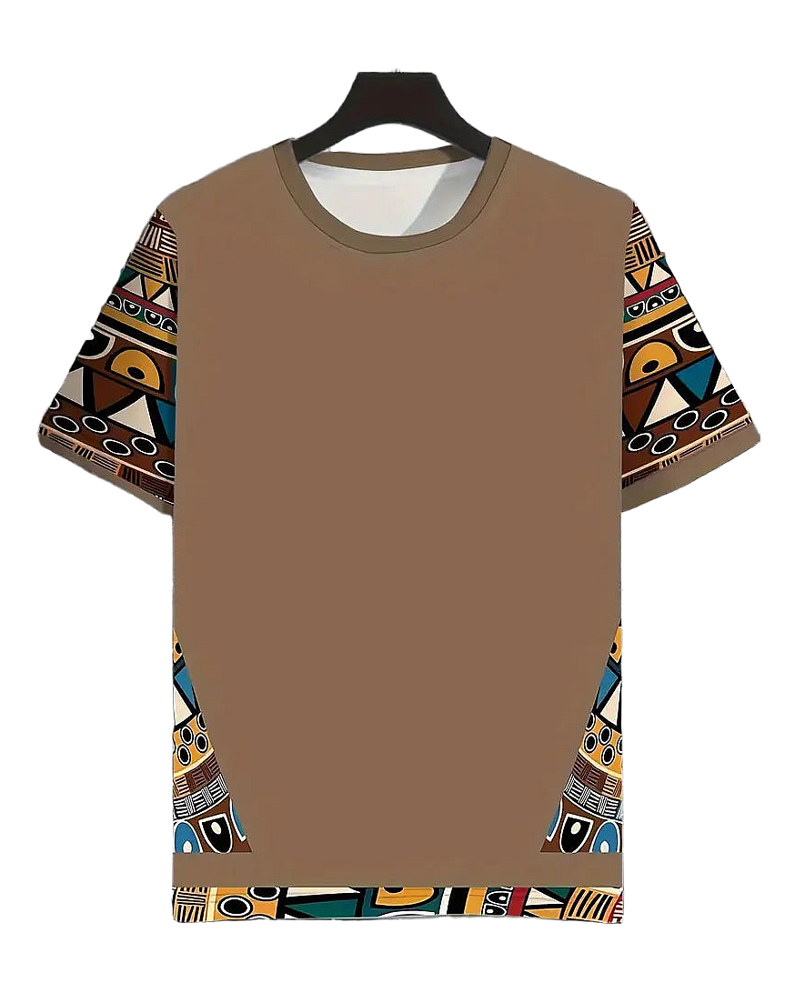 Earth Tone Tribe Sleeve Tee