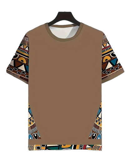 Earth Tone Tribe Sleeve Tee
