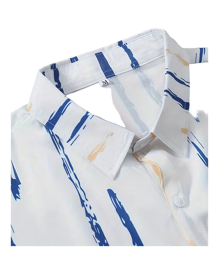 Tropical Leaf Casual Shirt