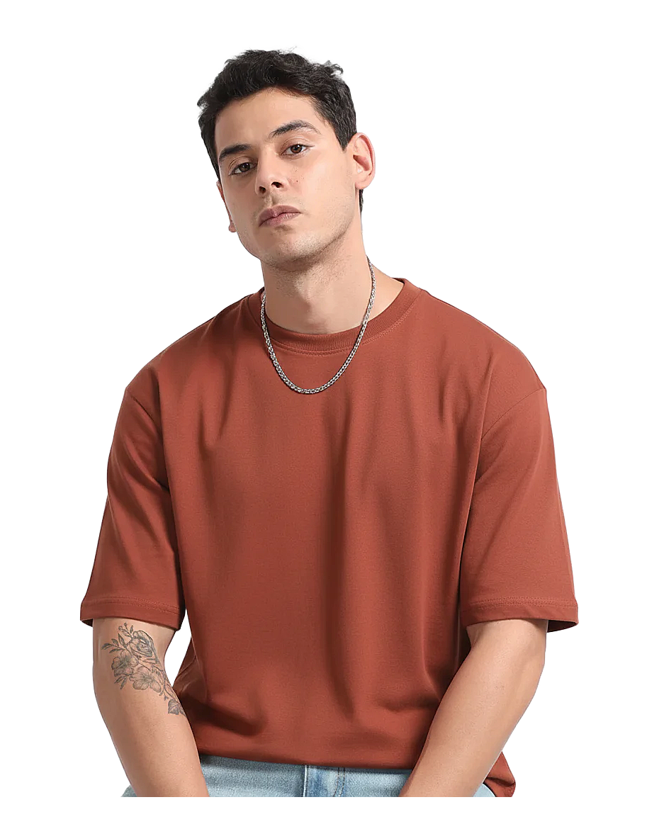 Relaxed Fit Oversized Casual Tee