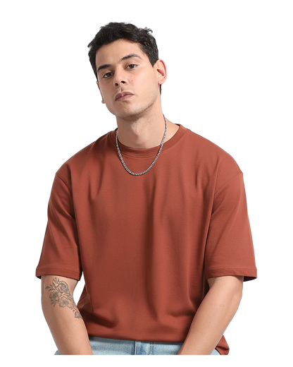 Relaxed Fit Oversized Casual Tee