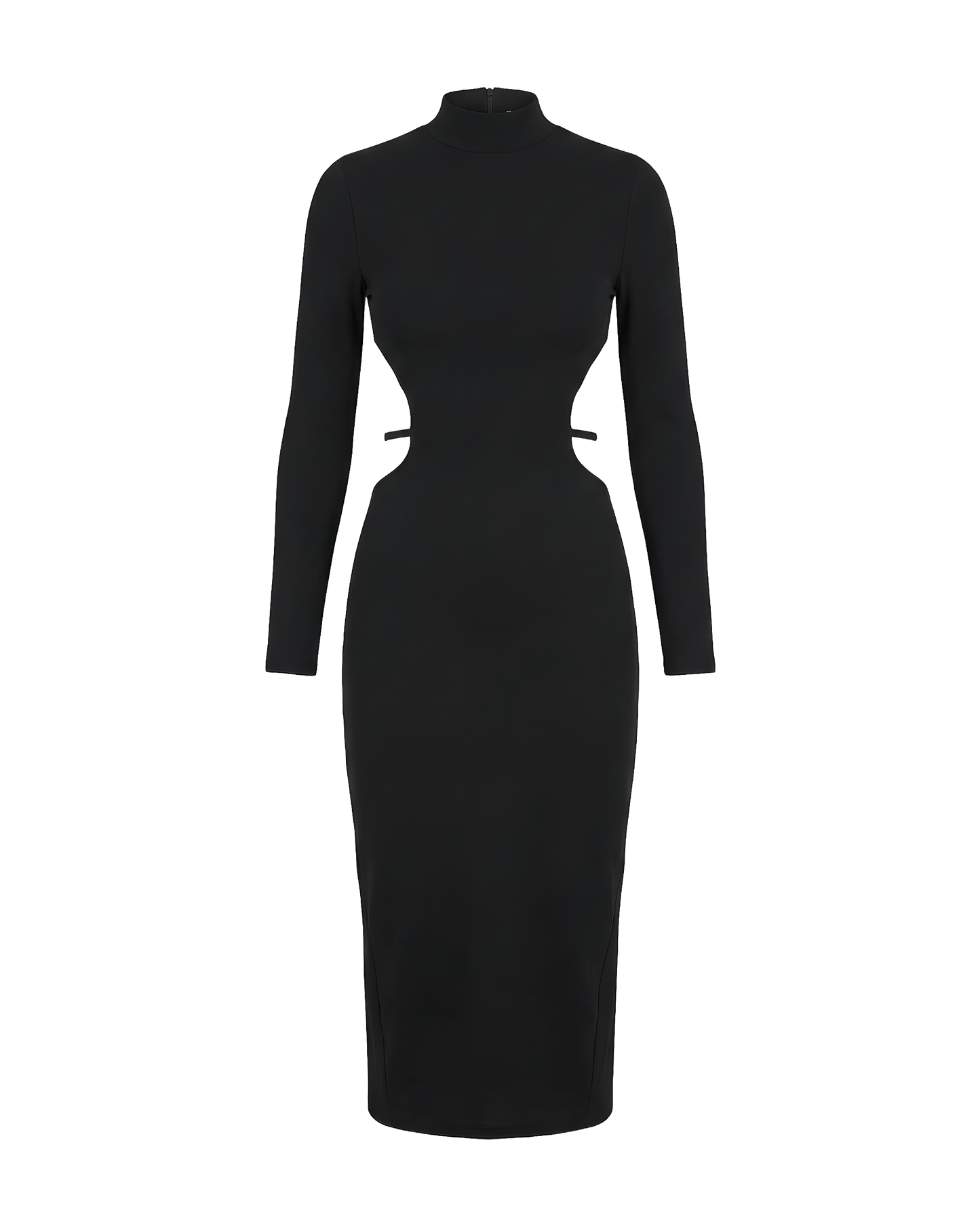 Open Back Cutout Midi Dress