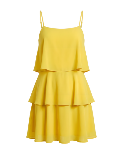 Tiered Flowy Cami Mini Dress