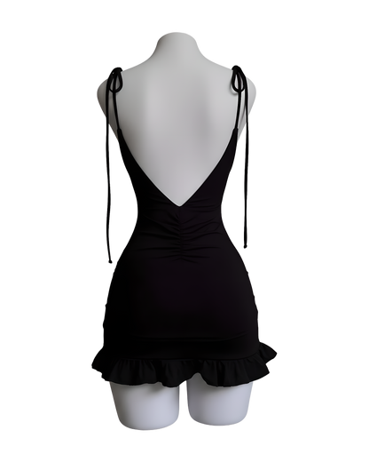 Sweetheart Ruched Mini Dress