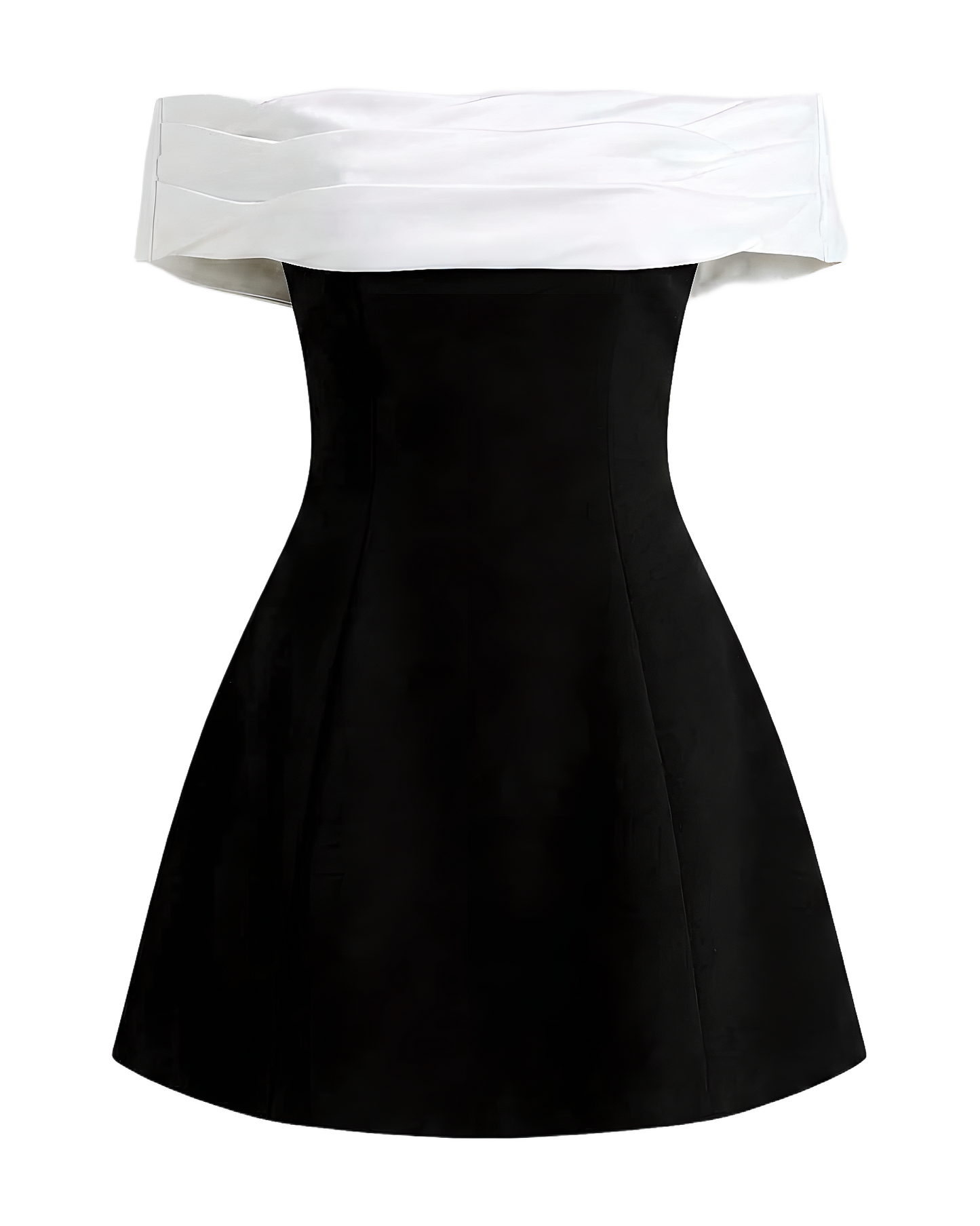 Off-Shoulder Bow Back Mini Dress