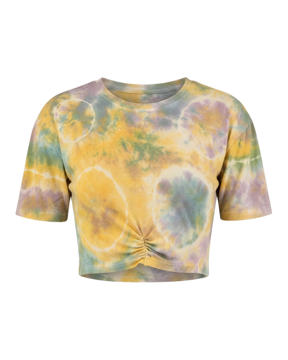 Tie Dye Ribbed Crop Top