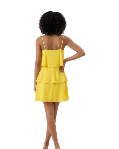 Tiered Flowy Cami Mini Dress