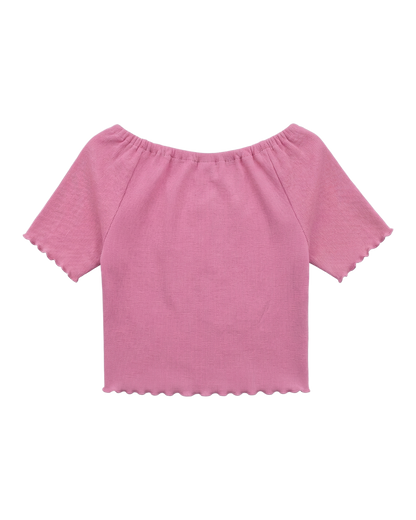 Butterfly Tie Front Crop Top