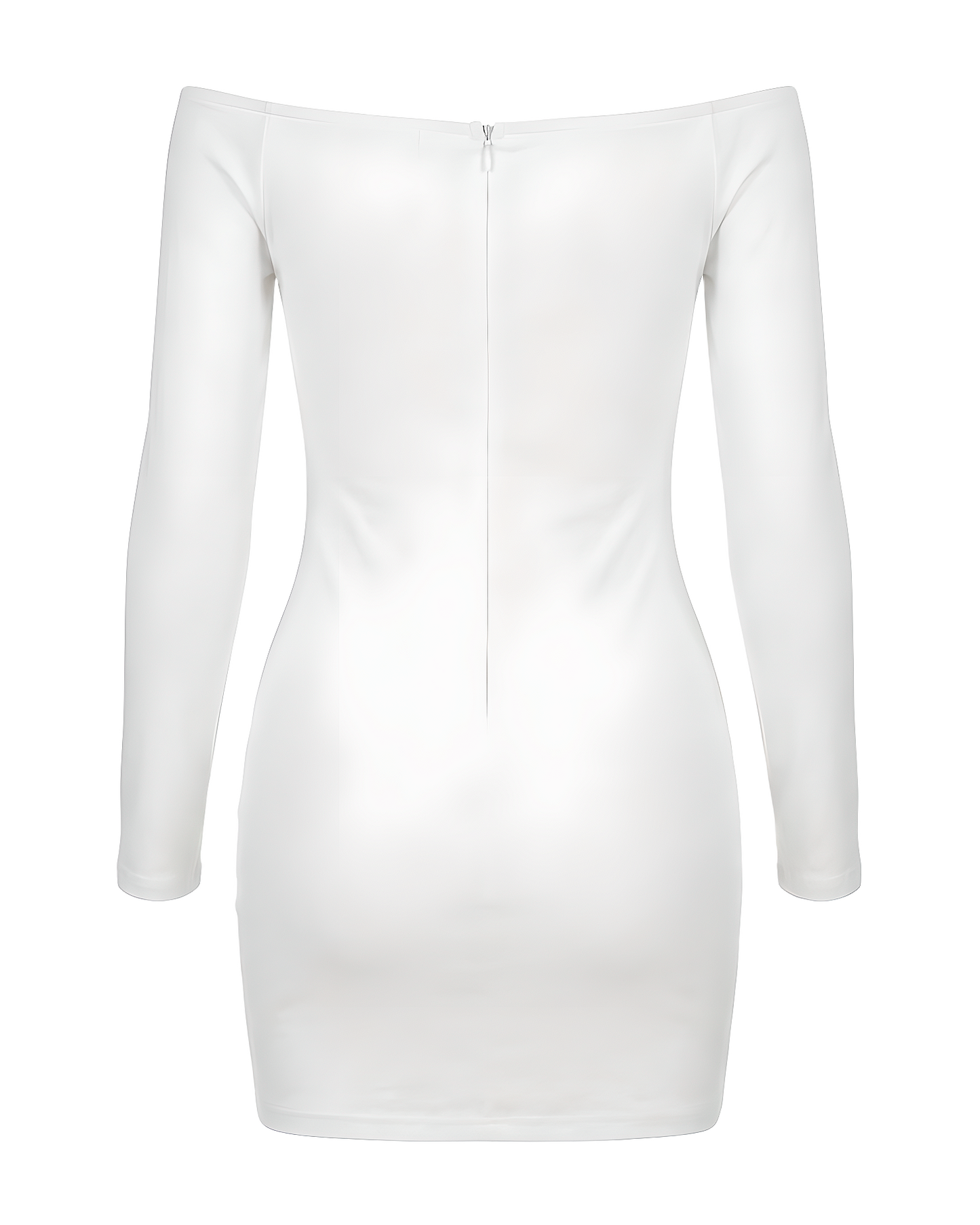 Off Shoulder Ruched Mini Dress