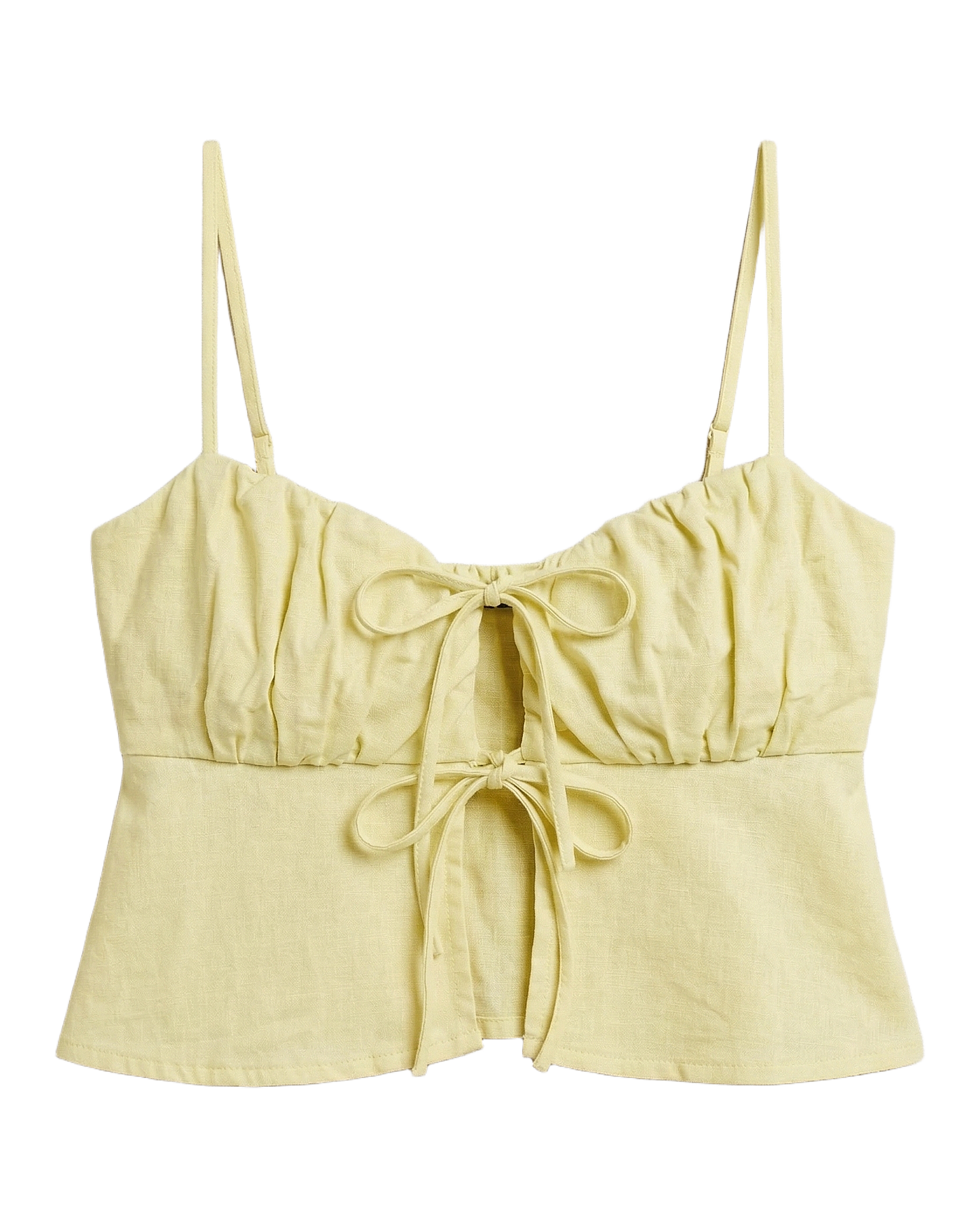 Tie Front Crop Top