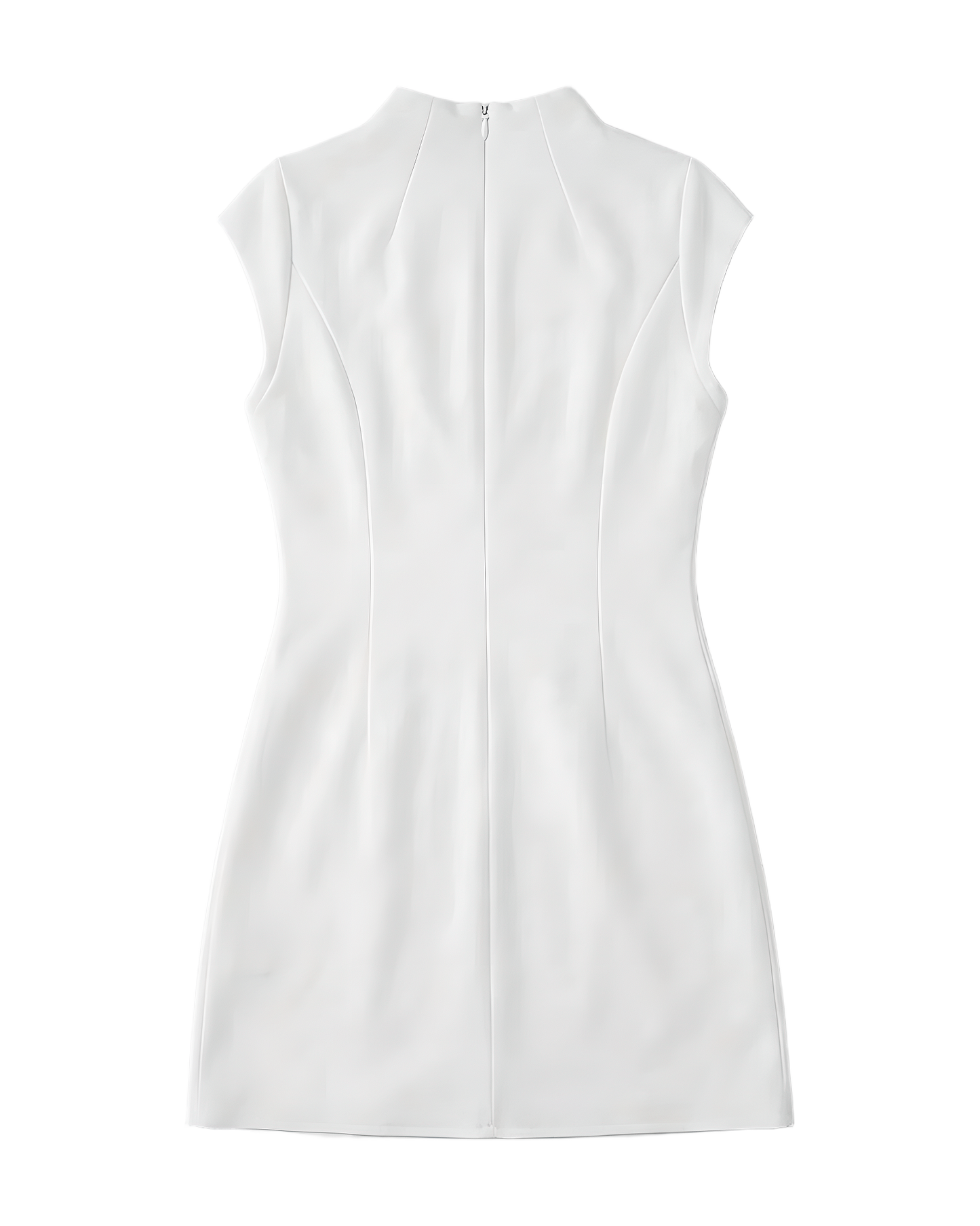 Minimal Pocket Detail Mini Dress