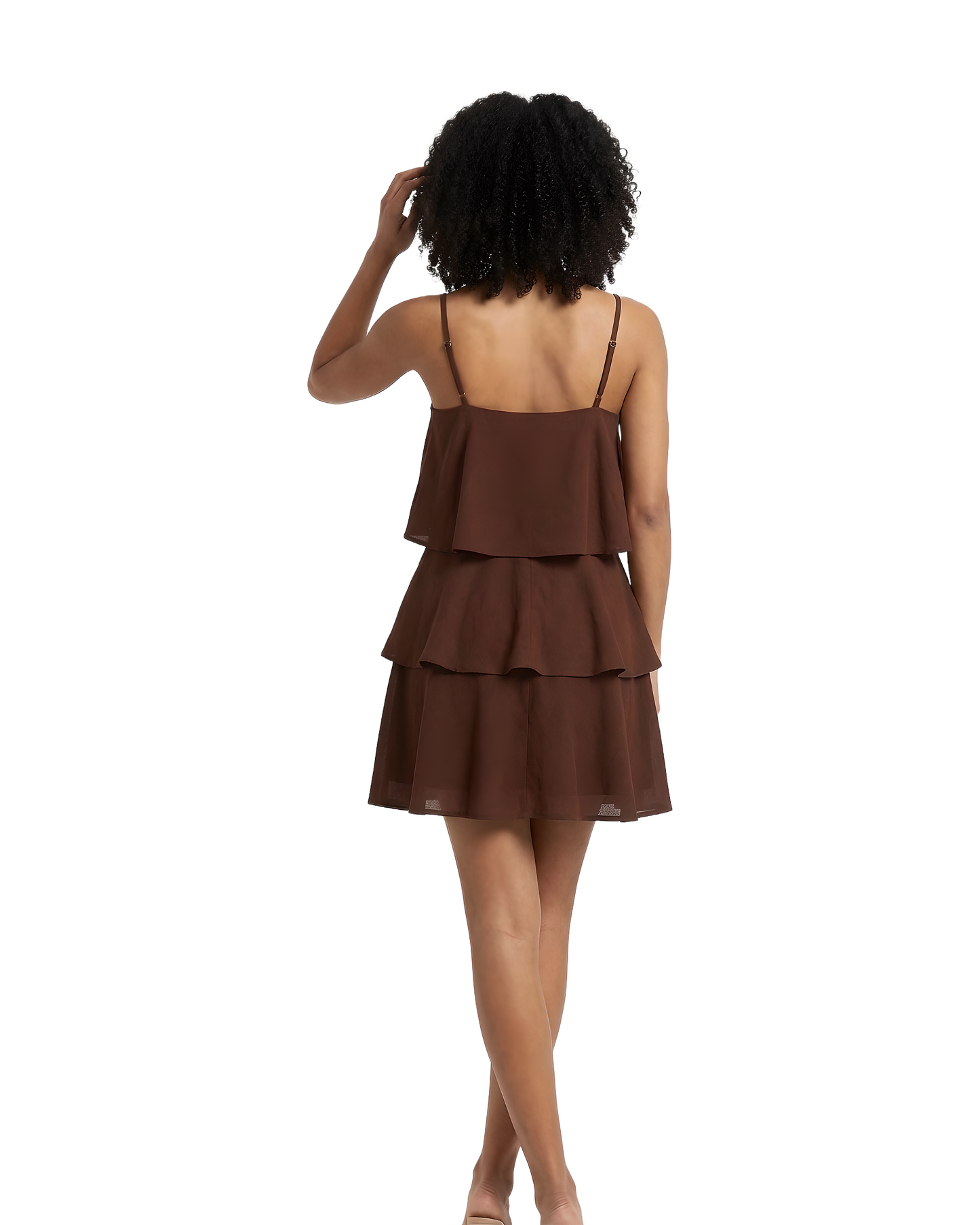 Tiered Flowy Cami Mini Dress