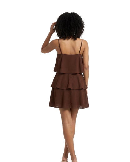 Tiered Flowy Cami Mini Dress