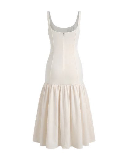Drop Waist Flowy Maxi Dress