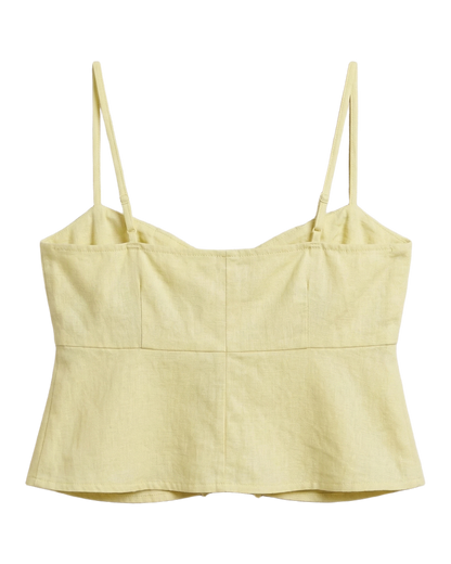 Tie Front Crop Top