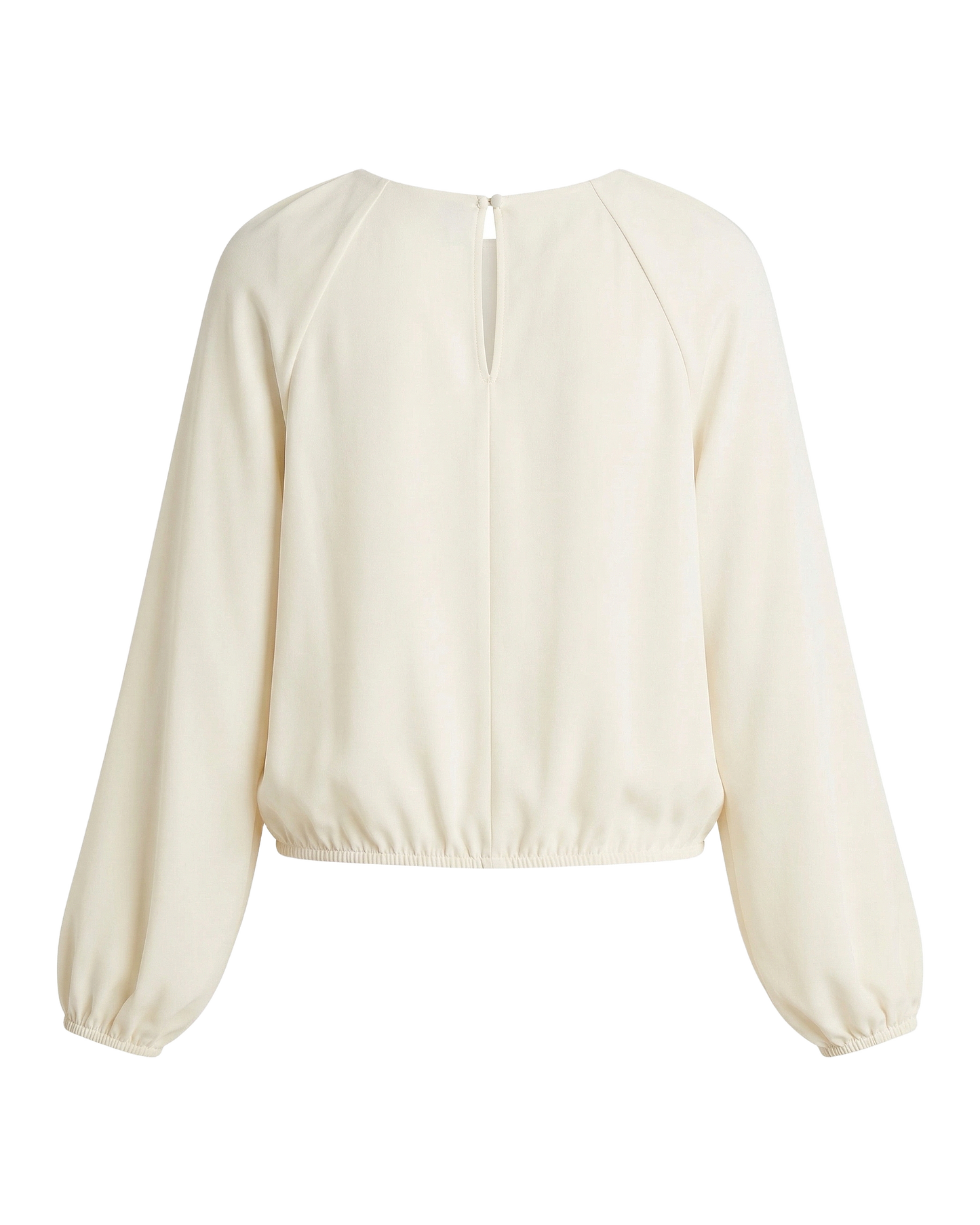 Pleated Long Sleeve Top