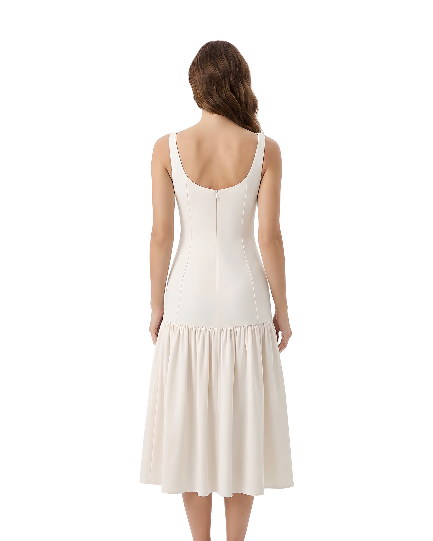 Drop Waist Flowy Maxi Dress