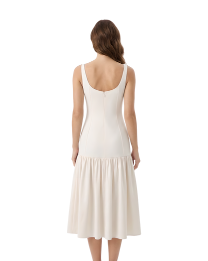 Drop Waist Flowy Maxi Dress