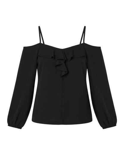 Ruffle Off Shoulder Top