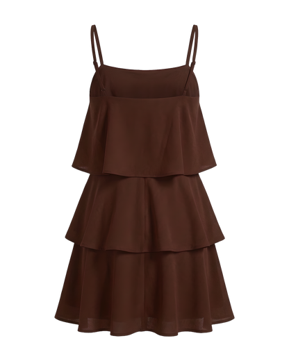 Tiered Flowy Cami Mini Dress