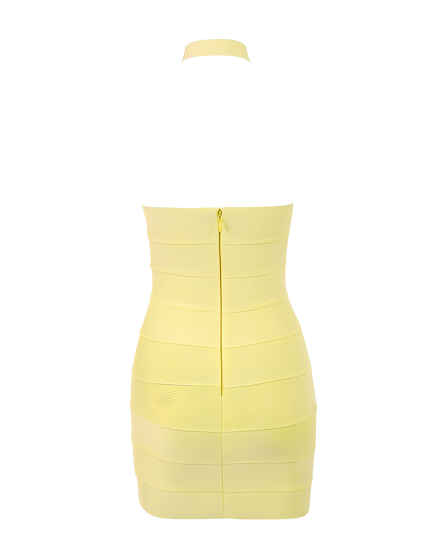 Halter Neck Bandage Mini Dress
