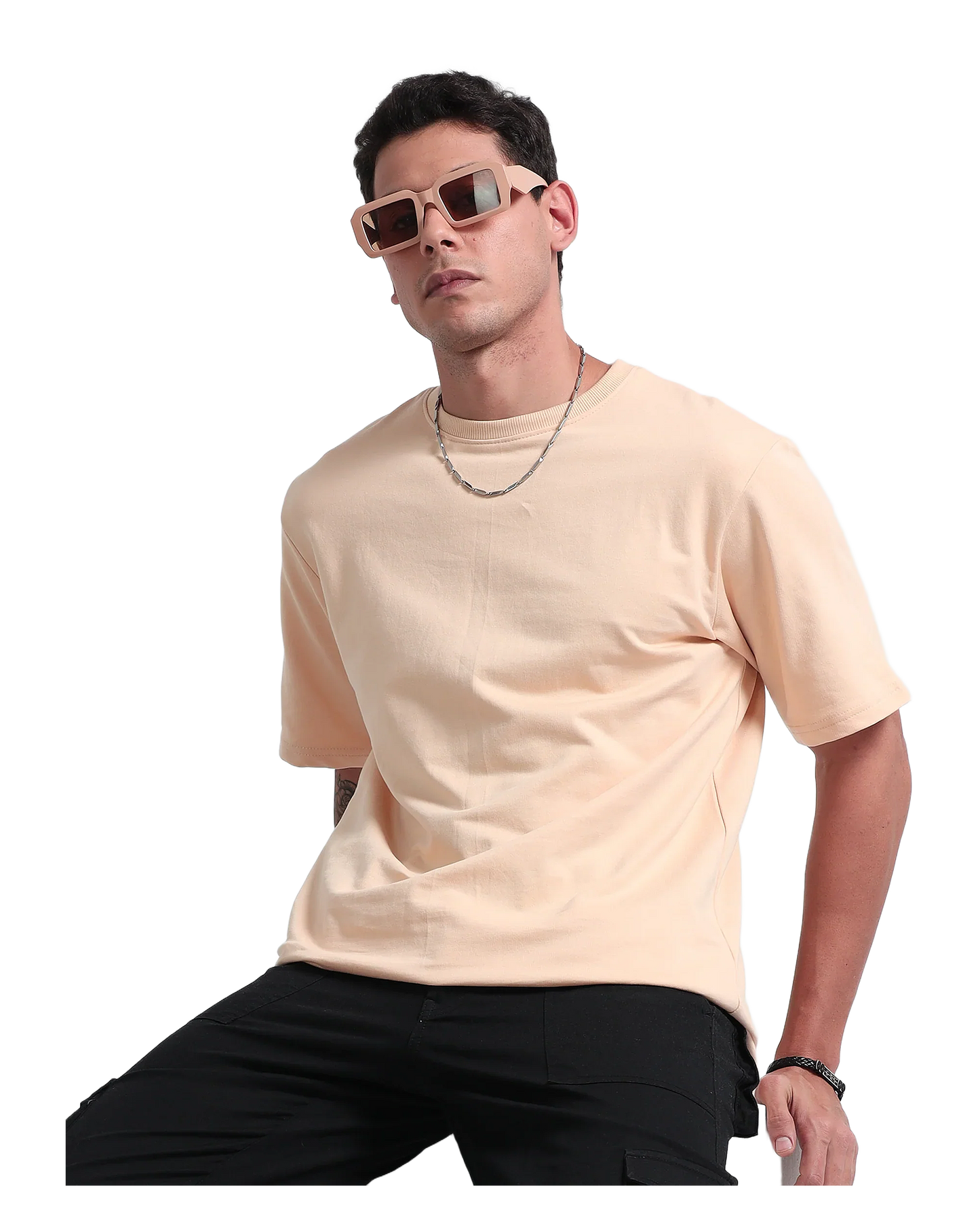 Relaxed Fit Oversized Casual Tee