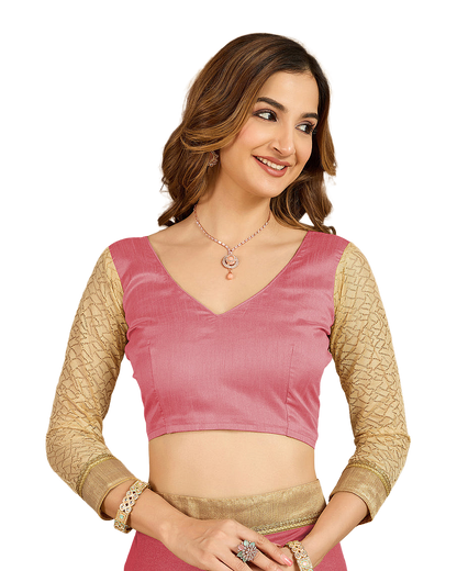 Floral Embroidered Designer Saree