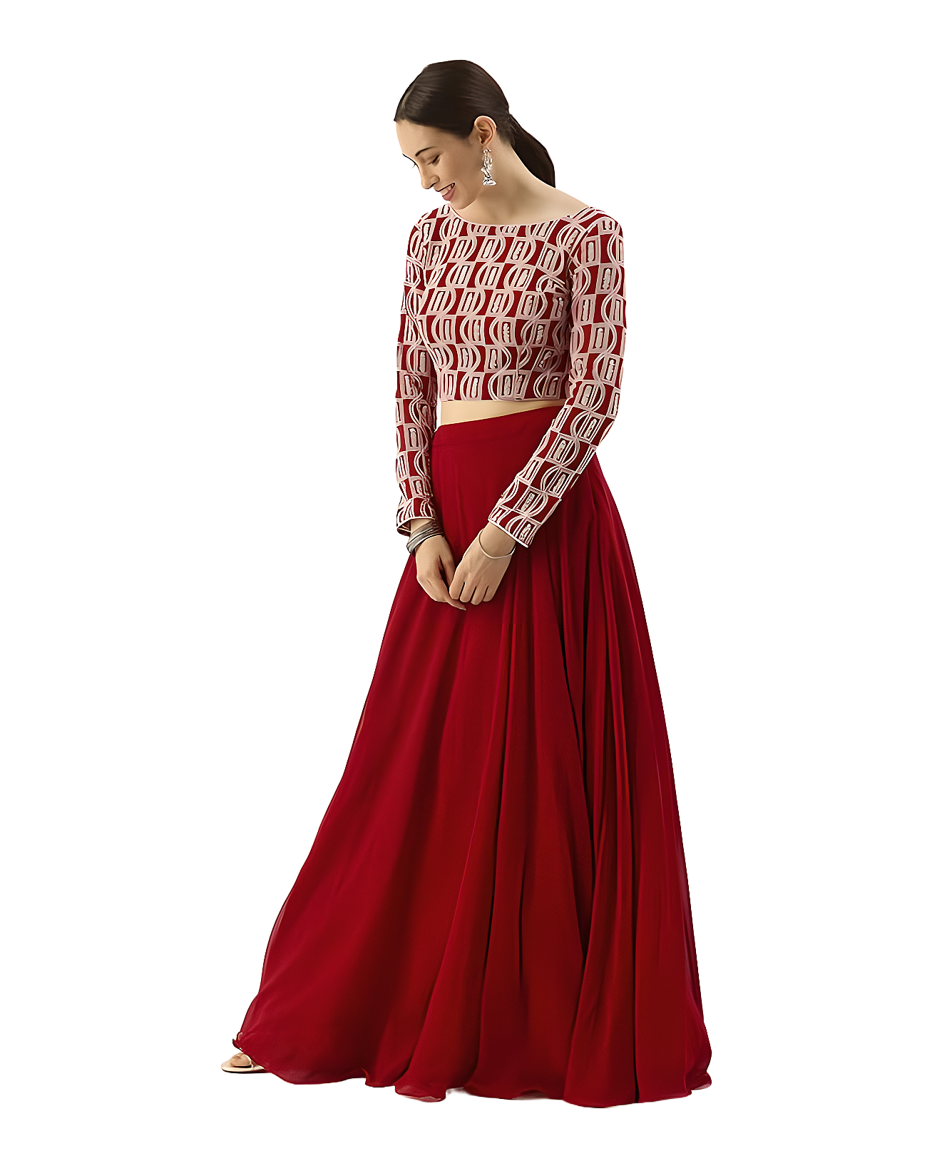 Modern Designer Party Lehenga Set
