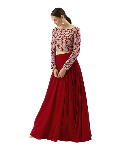 Modern Designer Party Lehenga Set