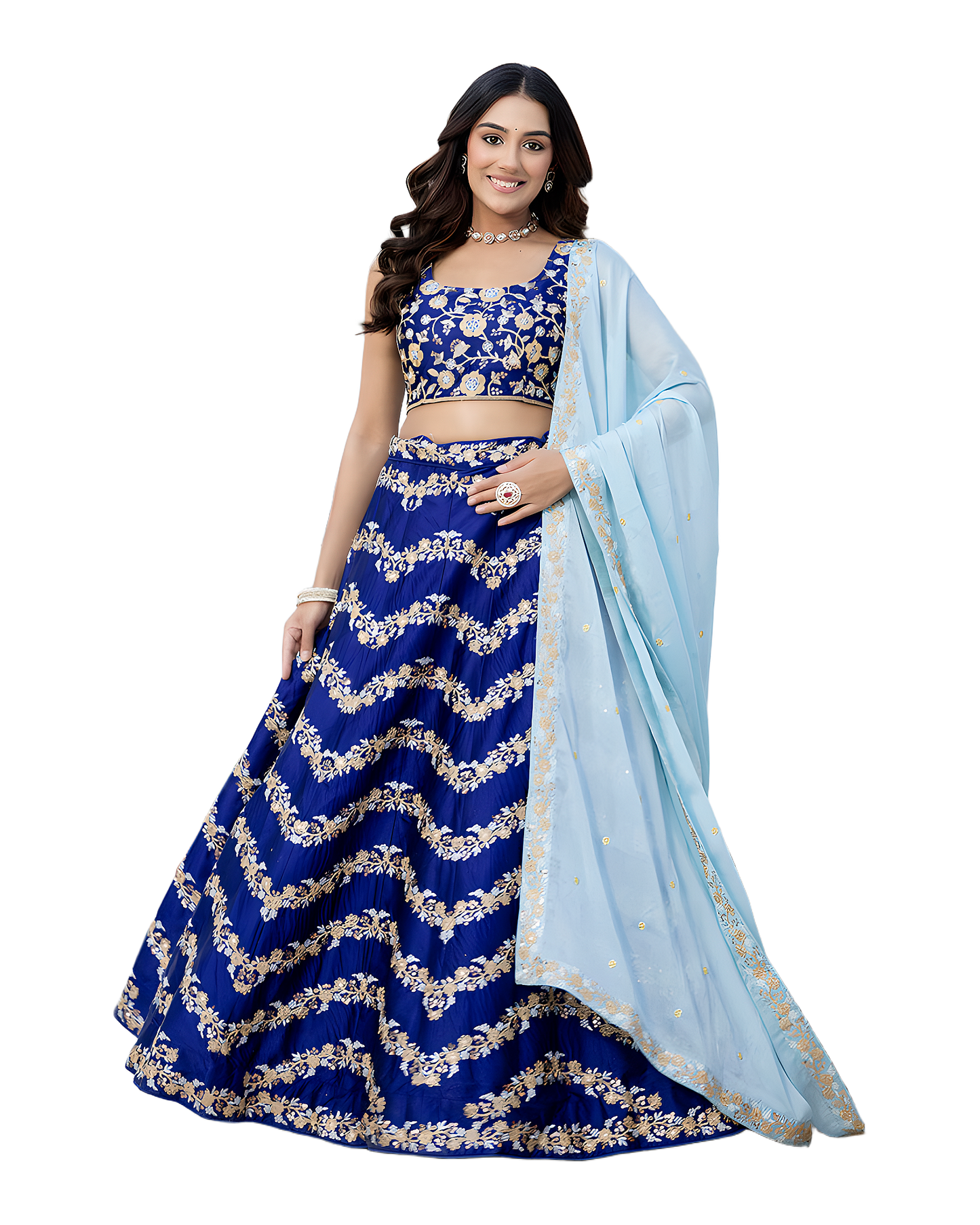 Embroidered Festive Designer Lehenga Set
