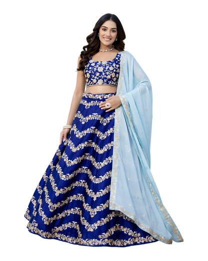 Embroidered Festive Designer Lehenga Set