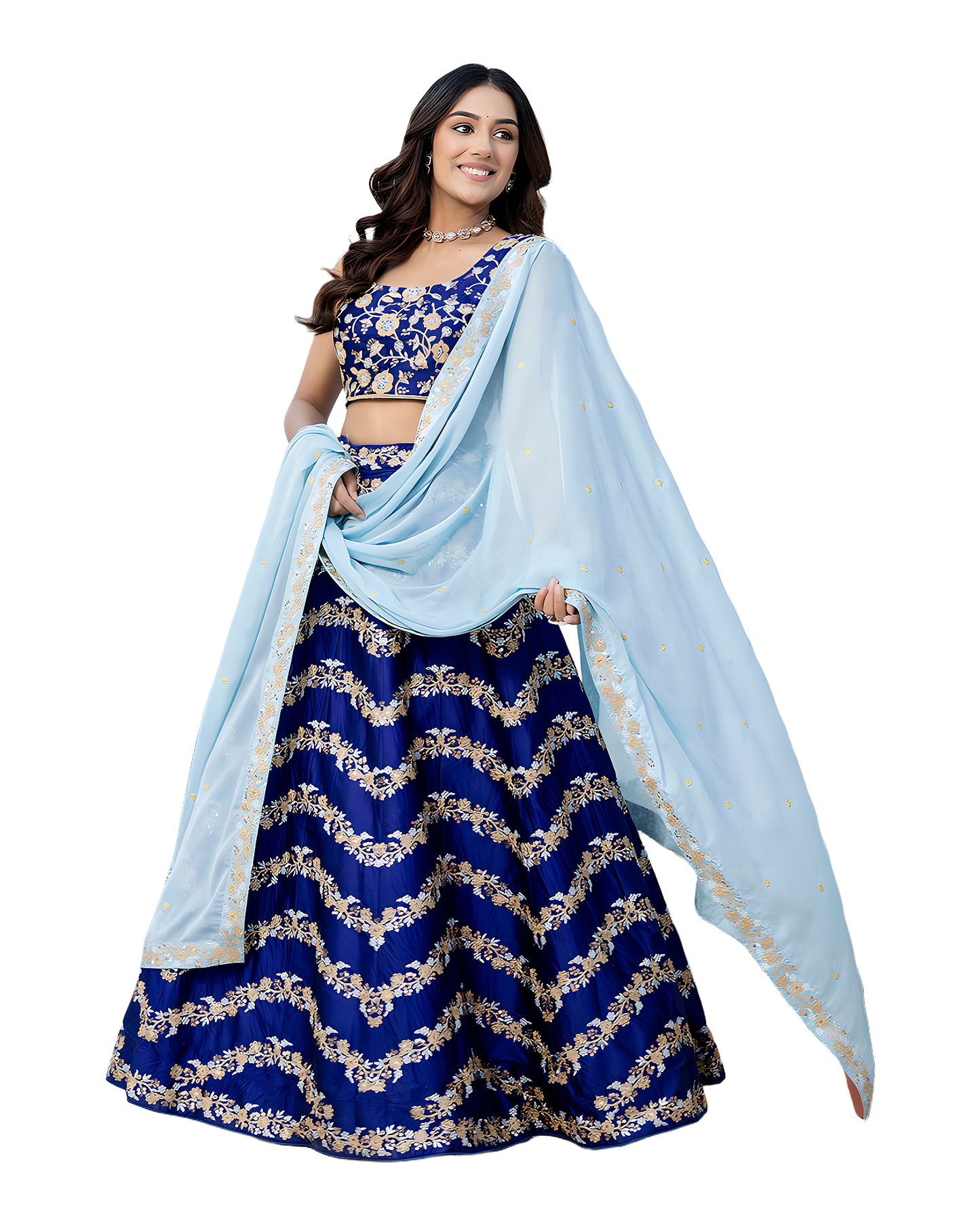 Embroidered Festive Designer Lehenga Set