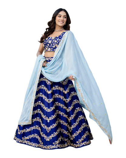 Embroidered Festive Designer Lehenga Set