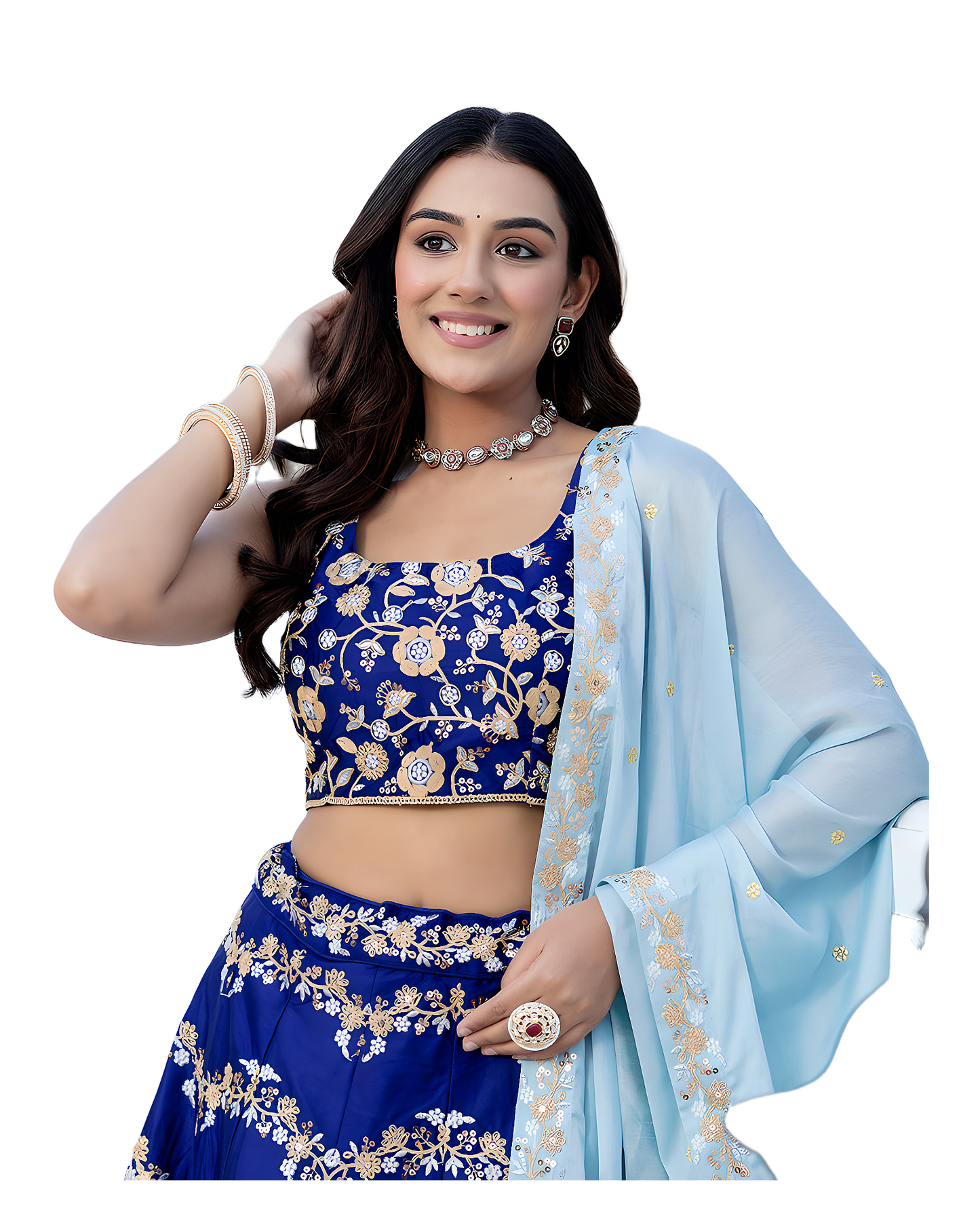 Embroidered Festive Designer Lehenga Set